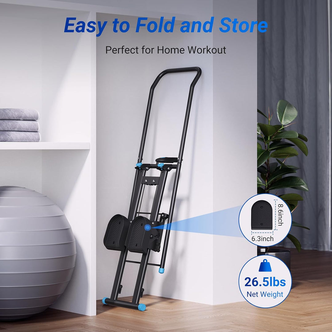 Stair Stepper with Adjustable Resistance, Foldable Stair Climber - Just Closeouts Canada Inc.X004I7S1YJ