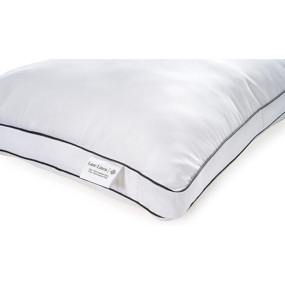 Standard Pillows for Sleeping - Bed Pillows Set of 4 Luxury Hotel Quality Down Alternative Pillows for Back and Side Sleeper, Soft and Supportive Gusseted Cool Breathable Pillow, 20x26 - Just Closeouts Canada Inc.