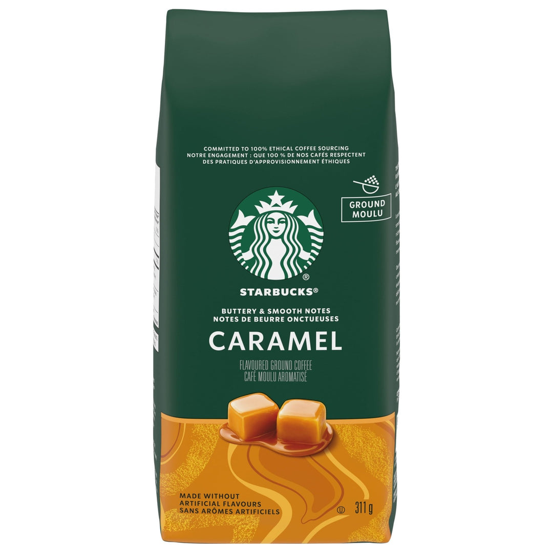 Starbucks Caramel Flavoured Ground Coffee, 311 g - Just Closeouts Canada Inc.762111985330