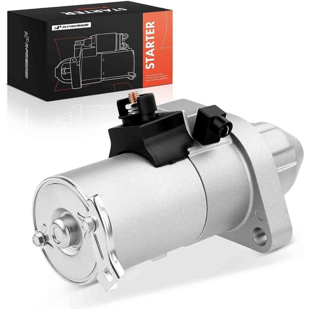 Starter Motor Compatible with Honda CR-V 2002 2003 2004 2005 2006 2.4L L4 Engine, 1.6KW 12V 9 Teeth Clockwise, Replace 17844N, 31200-PPA-505, 31200-PPA-A01 - Just Closeouts Canada Inc.