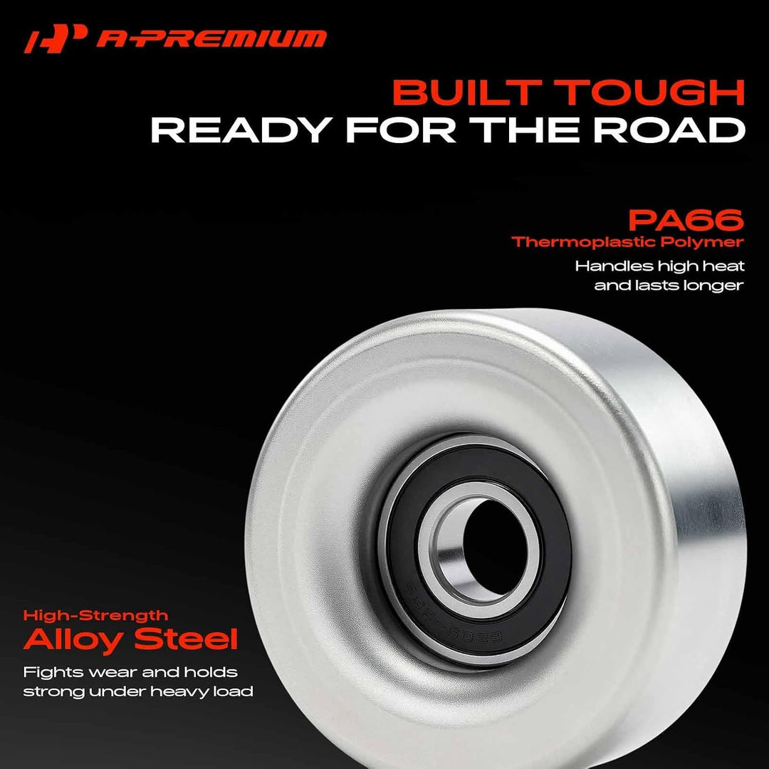 Steel 80 mm Belt Idler Pulley for Subaru H6 & Suzuki Grand Vitara - Just Closeouts Canada Inc.