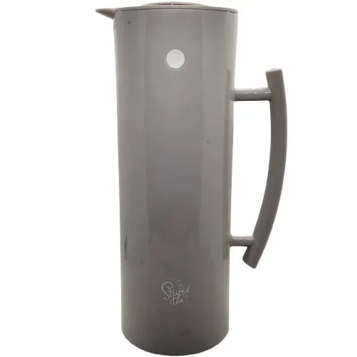Stone Grey 1 Liter Beverage Carafe with Locking Lid - Just Closeouts Canada Inc.9304