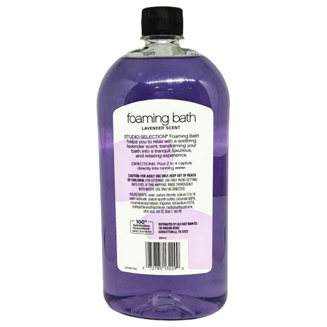 Studio Selection Foaming Bath - Lavender 946ml - Just Closeouts Canada Inc.072785132290