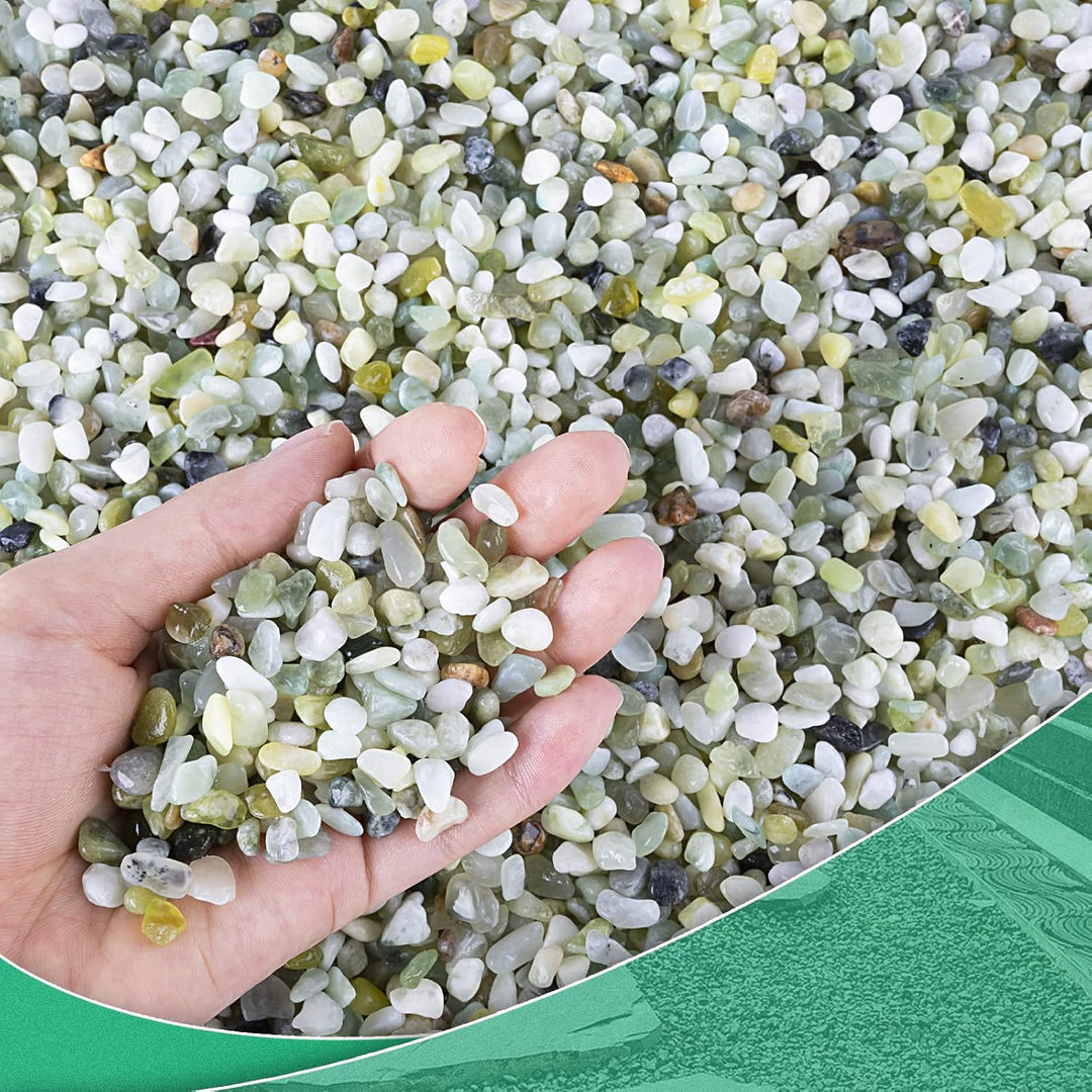11. Tiny Rocks Rocks for Plants Tiny Pebbles for Planters 2.8LB Pea Gravel Bulk Cours ...