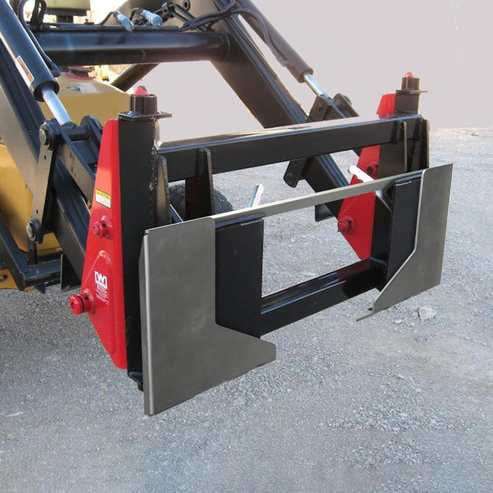 Sulythw Universal 5/16" Skid Steer Quick Attachment Plate, Heavy Duty Skid Steer Quick Attach Mount Plate, Skid Steer Mounting Blank Plate Compatible with Kubota, Bobcat Tractors - Just Closeouts Canada Inc.