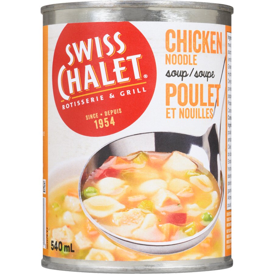 Swiss Chalet Chicken Noodle Soup, 540ml - Just Closeouts Canada Inc.