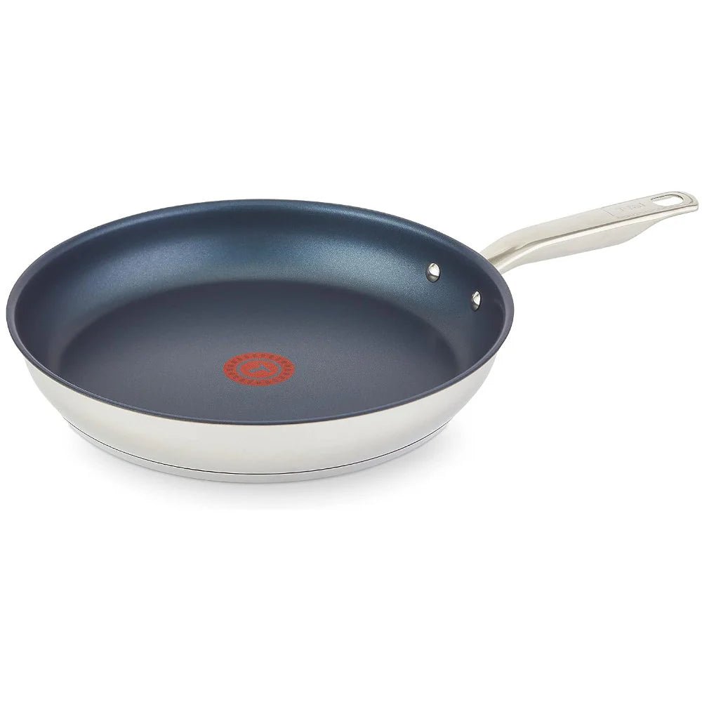 T - FAL H8680454 Platinum Stainless Steel Fry Pan 24cm/9.6" - Just Closeouts Canada Inc.3168430350632