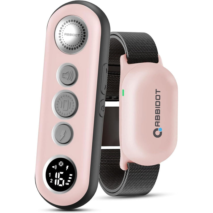 T20 Small Size Shock Collar (8 - 120 lbs) - 3000 Ft Dog Training Collar with Remote Waterproof Shock Collar, Pink - Just Closeouts Canada Inc.