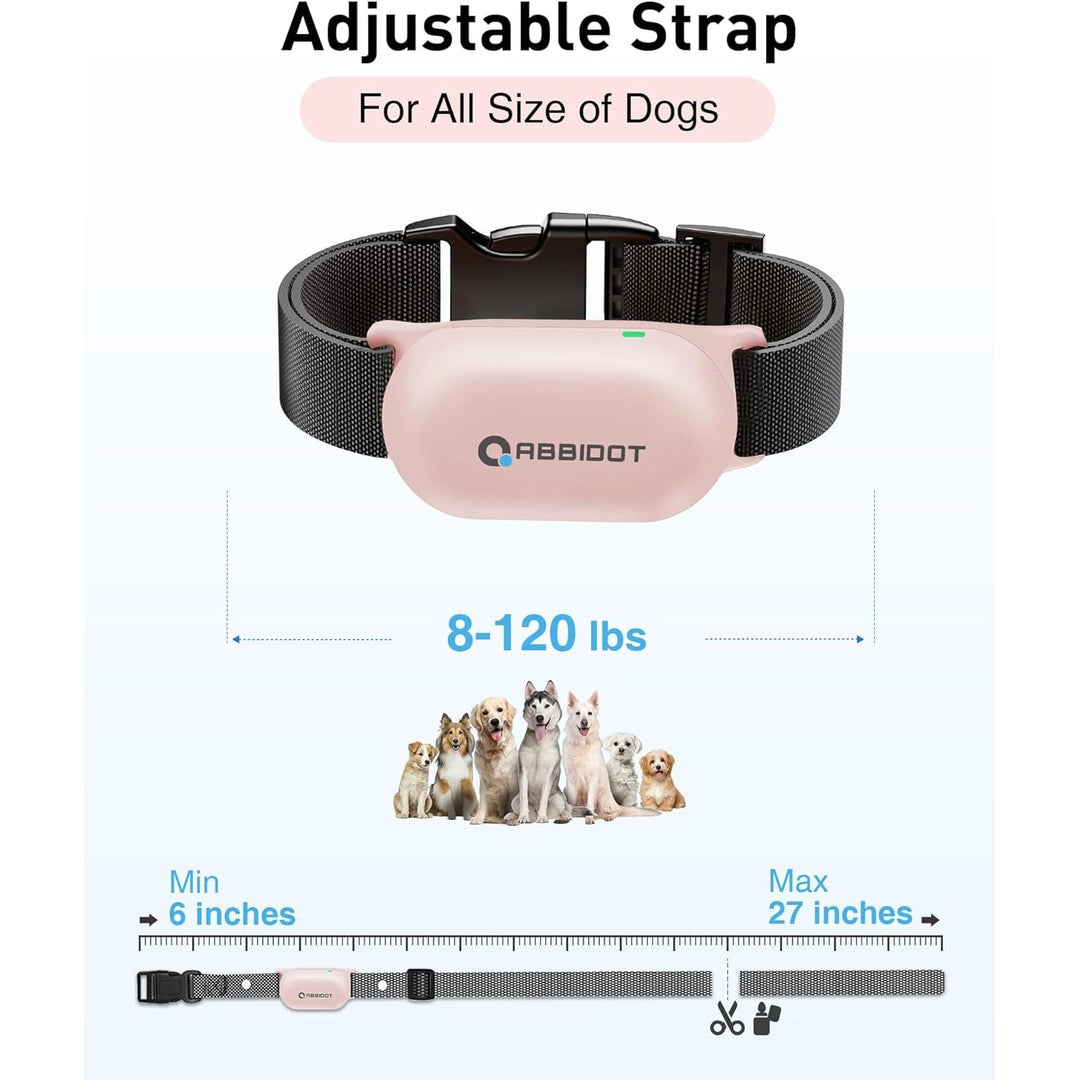 T20 Small Size Shock Collar (8 - 120 lbs) - 3000 Ft Dog Training Collar with Remote Waterproof Shock Collar, Pink - Just Closeouts Canada Inc.