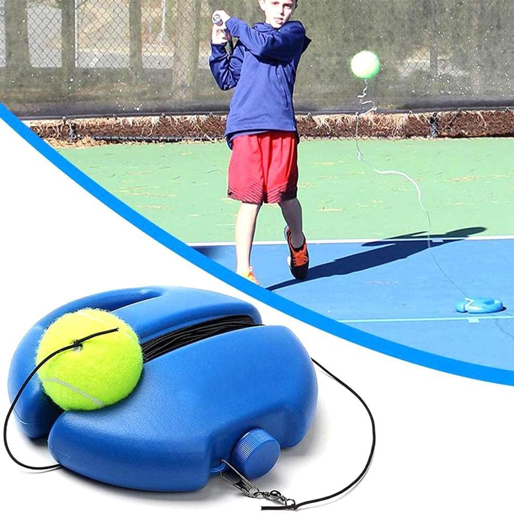 Tennis Trainer Rebound Ball with 3 String Balls, Solo Tennis Training Equipment, Portable Tennis Training Tool - Just Closeouts Canada Inc.