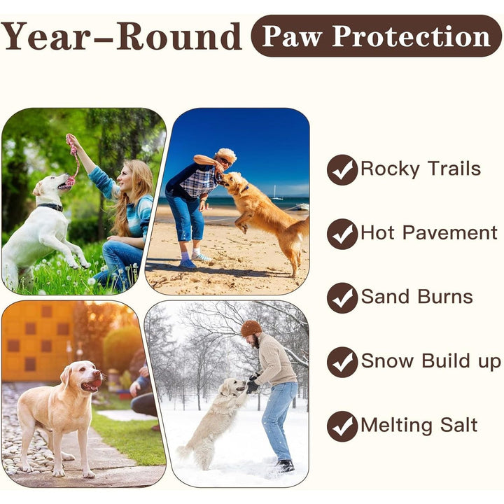 Tinioey Dog Paw Balm Stick(2.4oz) | Natural Lick Safe Paw Protection for Dogs | Dog Essentials Dog Gifts for Dog Winter Dry Cracked Dog Paws | Dog Stuff Accessories for Dogs/Cats/Small Animals - Just Closeouts Canada Inc.