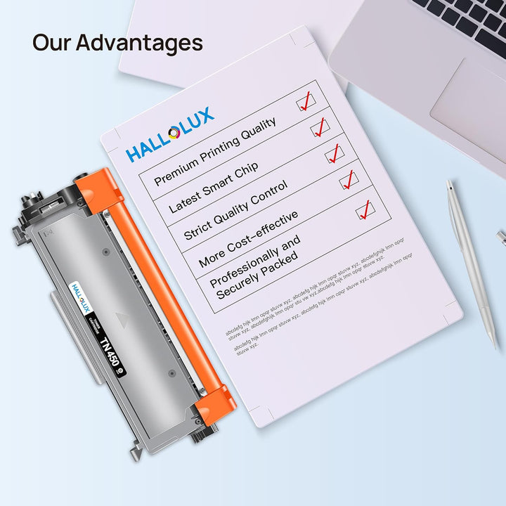 TN450 TN420 Toner Cartridge Replacement for Brother TN 450 TN 420 TN - 450 TN - 420 High Yield Compatible for HL - 2130 2132 2220 2240 MFC 7860 7070DW 7360N DCP - 7065DN 2840 2940 Priner - Just Closeouts Canada Inc.X0040YL07F,X004F79FUB