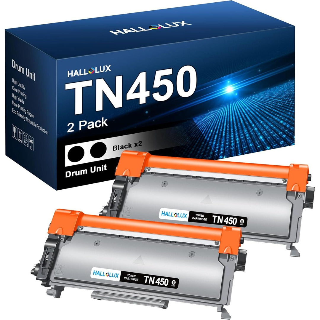 TN450 TN420 Toner Cartridge Replacement for Brother TN 450 TN 420 TN - 450 TN - 420 High Yield Compatible for HL - 2130 2132 2220 2240 MFC 7860 7070DW 7360N DCP - 7065DN 2840 2940 Priner - Just Closeouts Canada Inc.X0040YL07F,X004F79FUB