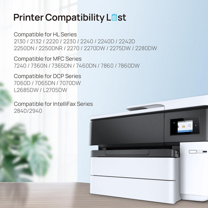 TN450 TN420 Toner Cartridge Replacement for Brother TN 450 TN 420 TN - 450 TN - 420 High Yield Compatible for HL - 2130 2132 2220 2240 MFC 7860 7070DW 7360N DCP - 7065DN 2840 2940 Priner - Just Closeouts Canada Inc.X0040YL07F,X004F79FUB