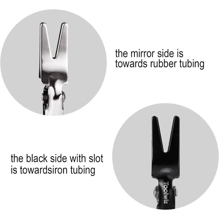 Toolwiz Automobile Hose Removal Pliers, Auto Fuel, and Vacuum Line Tube Hose Remover Pliers, Separator Pliers Pipe Repairing Tool, Hose Remover for Marine, Oil, Water Hoses - Just Closeouts Canada Inc.