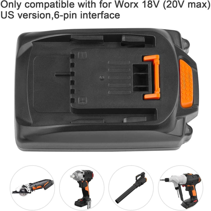 TREE.NB 18V 3Ah Lithium Replacement Battery for Worx WA3512 WA3511 WA3512.1 WA3520 WA3523 WA3525 WX163 Rockwell RW9161 Tools - Just Closeouts Canada Inc.