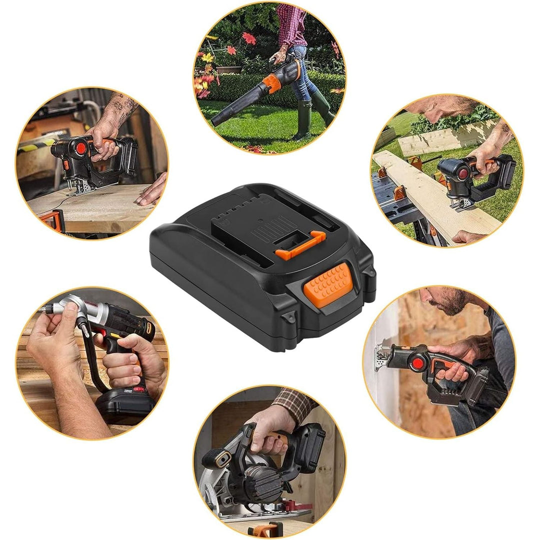 TREE.NB 18V 3Ah Lithium Replacement Battery for Worx WA3512 WA3511 WA3512.1 WA3520 WA3523 WA3525 WX163 Rockwell RW9161 Tools - Just Closeouts Canada Inc.