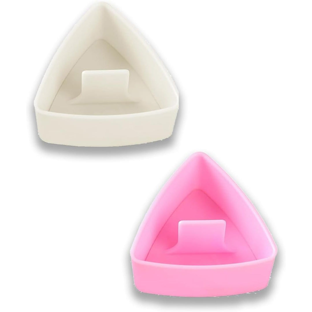 Triangle Onigiri Rice Mold Set, Pink and Beige, 2 Pieces - Just Closeouts Canada Inc.X004BWLJOF
