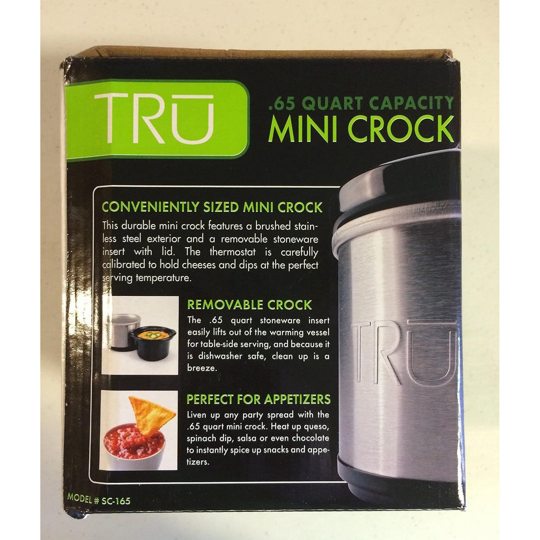 Mini Crocks Tru Stainless Steel Mini Crock .65-qt – Just Closeouts Canada Inc.