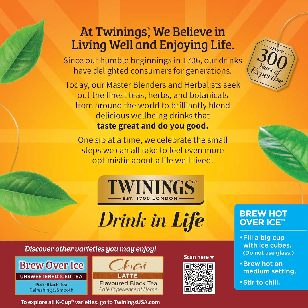Twinings Chai Tea, Keurig K - Cups, 24 Count - Just Closeouts Canada Inc.070177858438