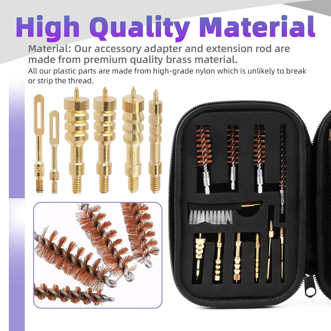 Universal Handgun Cleaning Kit with Storage Case - Just Closeouts Canada Inc.X003KILNSX