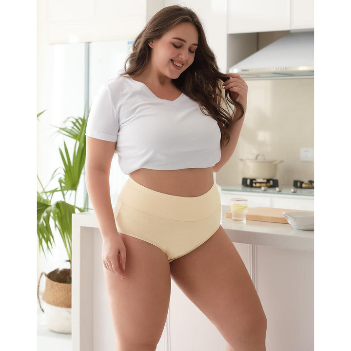 INNERSY beige briefs front view