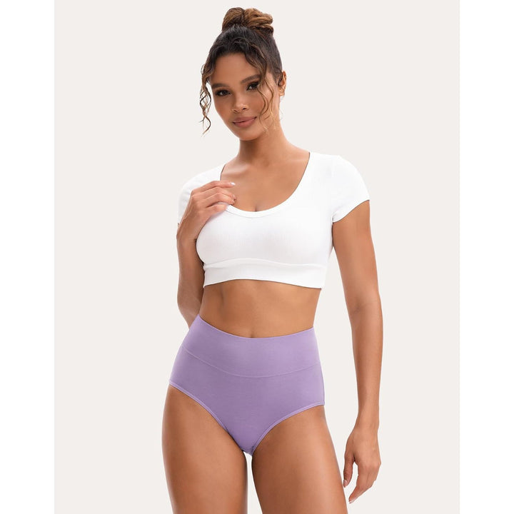 INNERSY women's underwear, Style 1, XXL – Lavender briefs front fit
