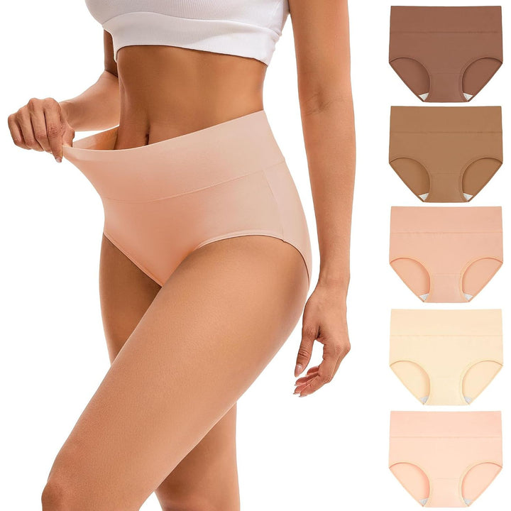 INNERSY women's underwear, Earthy Blush, XL – Earthy Blush five-pack assortment