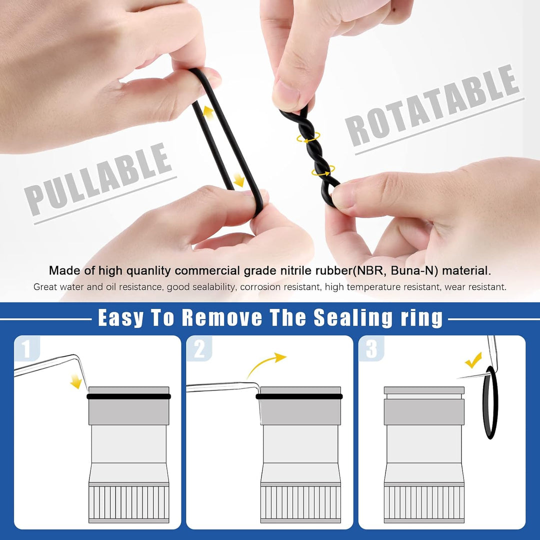 Metric and SAE O-ring assortment with picks