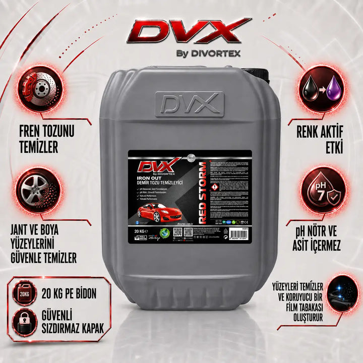 DVX2214 DVX | Red Storm Demir Tozu Temizleyici ( 20 kg )