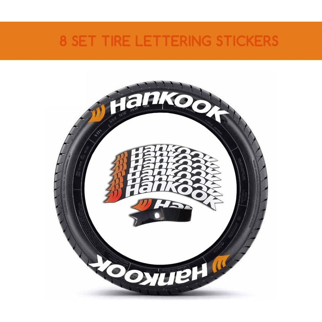 Usingteck 8 Set Tire Lettering Stickers 3D Stereo Rubber Car Wheel Stickers for Tires with Glue, Sandpape,Finger Covers,Tire Lettering Kit for Car and Motorcycle 80 - Just Closeouts Canada Inc.