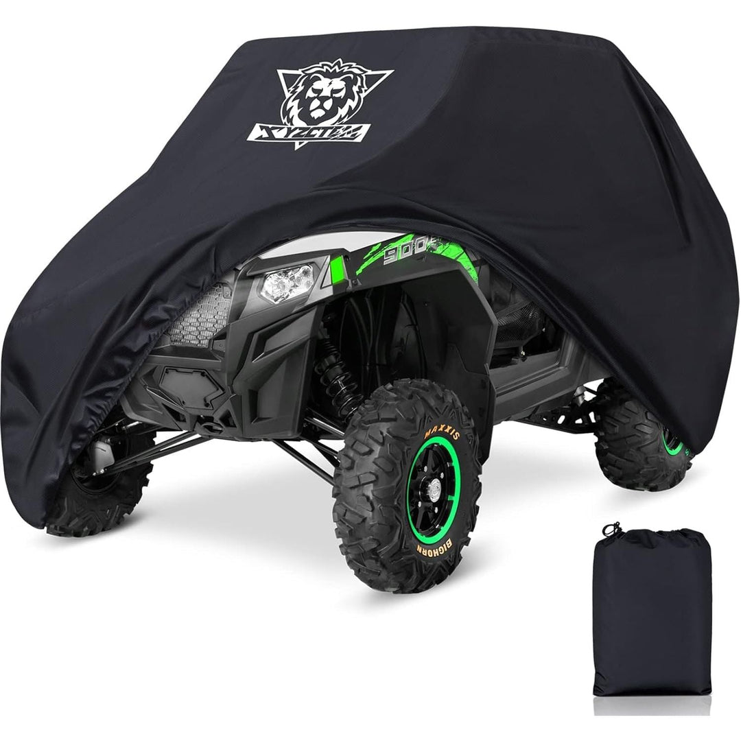 UTV Storage Cover – Black, 134 × 70 × 75 in, 2–3 Seater - Just Closeouts Canada Inc.