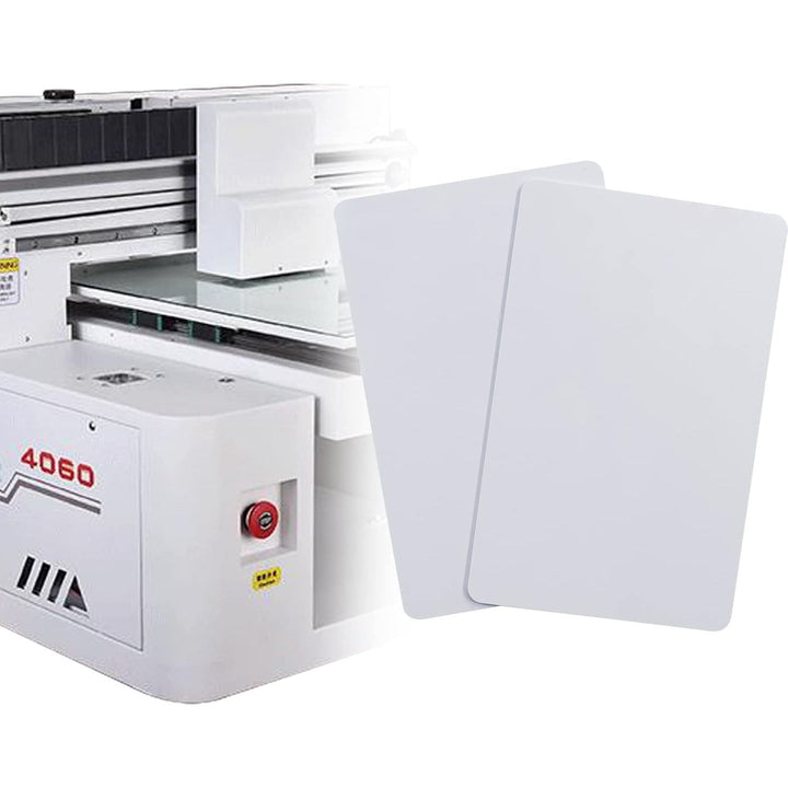 VANRA 250 Pack Premium Blank PVC Cards for Photo ID Badge Printers CR80 30 Mil White Plastic Card for Standard ID Cards and Identification Badges - Just Closeouts Canada Inc.