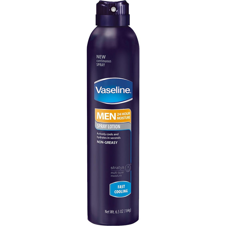 Vaseline Men Fast Cooling Spray Lotion for Men, 184g - Just Closeouts Canada Inc.305210327566