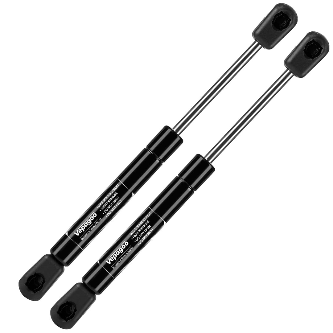 Vepagoo C1610445 C1624093 10 Inch 50Lb/222N Gas Shocks Struts Lift Supports Compatible with Truck Pickup Tool Box Lid RV Door, Cabinet Lid Door, C1624093A, Set of 2 - Just Closeouts Canada Inc.