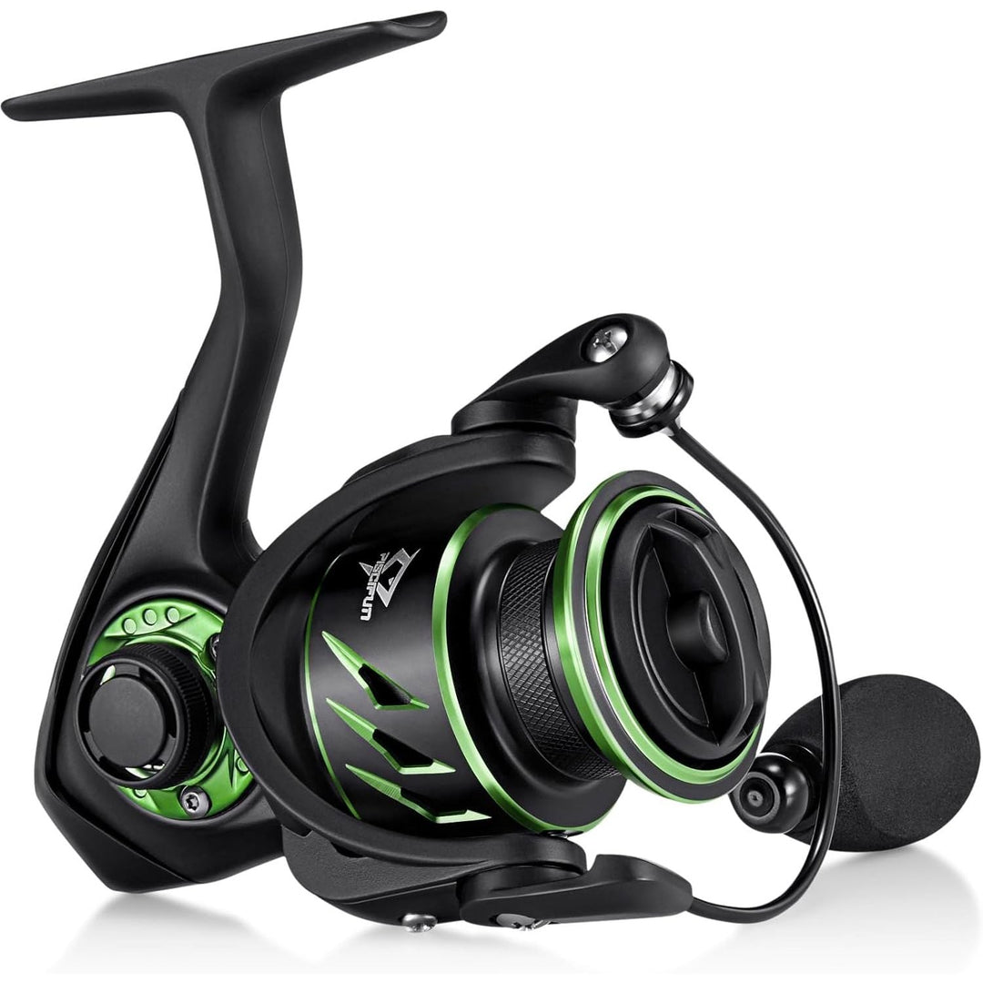 Viper X 1000 Spinning Reel – Green, 5.2:1, 8.8 lb Drag - Just Closeouts Canada Inc.