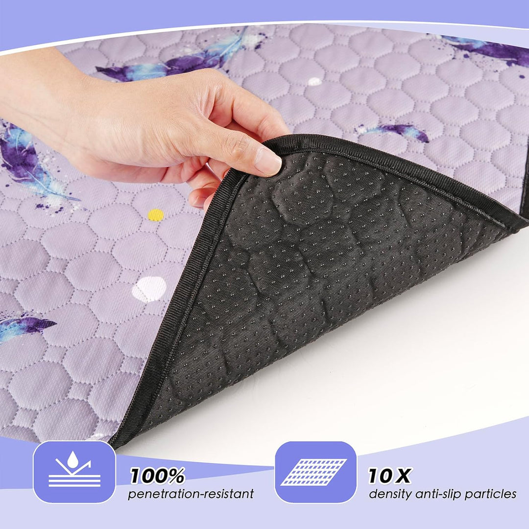 Washable Pee Pads for Dogs, 2Pack Reusable Puppy Pads, Super Absorbent & Leakproof Dog Pads, Anti - Slip Dog Pee Pads for Puppy Training & Incontinence, Whelping, Playpen, 24"x36" - Just Closeouts Canada Inc.X004MD6I7B