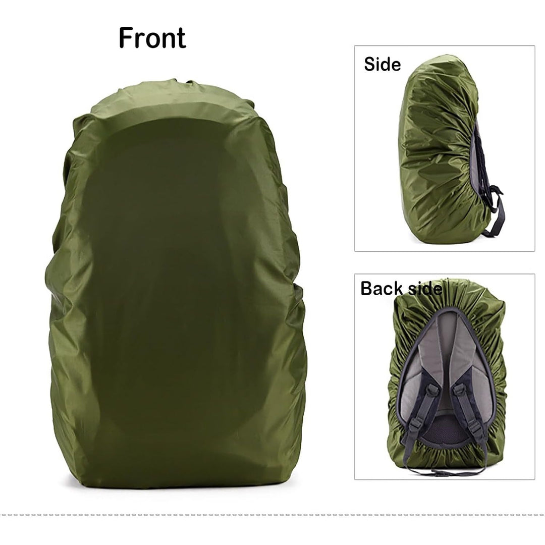 Waterproof Backpack Rain Covers, Black & Olive, 2-Pack - Just Closeouts Canada Inc.X004UQQ2CV