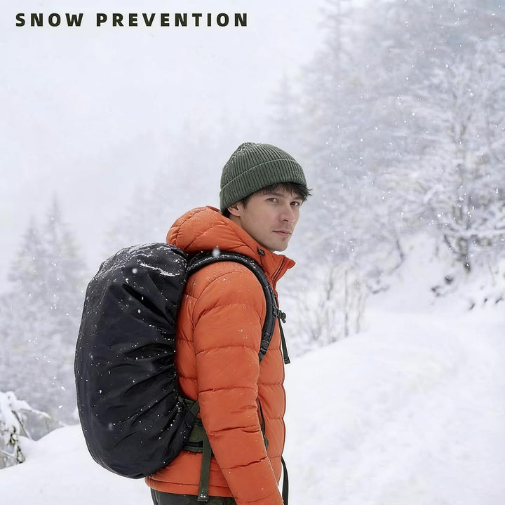 Waterproof Backpack Rain Covers, Black & Olive, 2-Pack - Just Closeouts Canada Inc.X004UQQ2CV