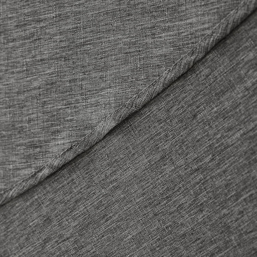 Waterproof Linen Table Cloth for Round Table, Decorative Fabric Anti-Scratch Table Cover for Dining Table and Kitchen Table (70 Inch, Round (4-6 Seats), Dark Grey) - Just Closeouts Canada Inc.X003XFOTXT