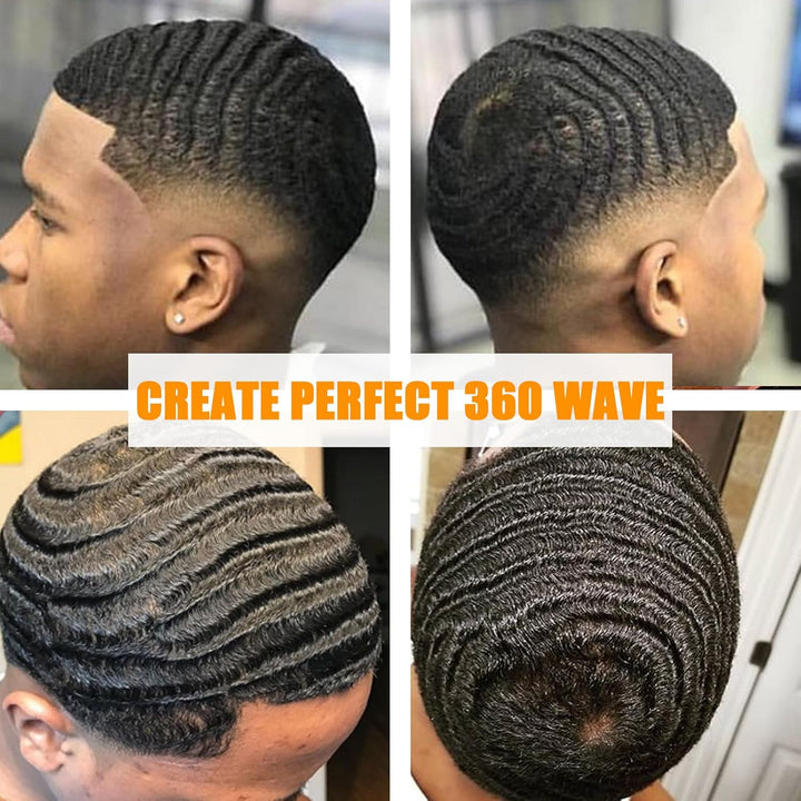 Wave Butter 360 Wave Grease for Men - Wave Butter for Layered Waves, Moisture, Control and Silky Shine - All Natural Wave Cream with Shea Butter and Beeswax for Wolfing (3.5 OZ) - Just Closeouts Canada Inc.