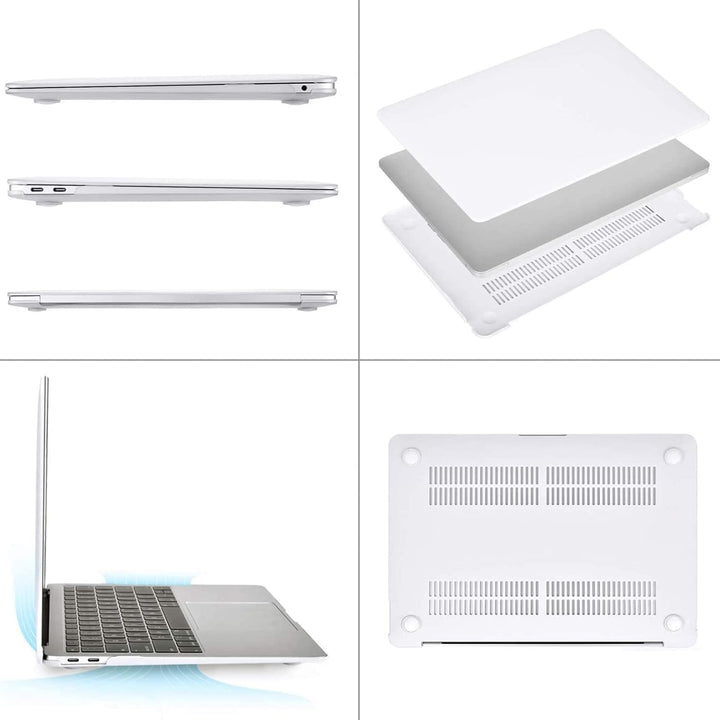 White Hard-Shell Case for 13.3-Inch Air Models A2337/A2179/A1932 - Just Closeouts Canada Inc.