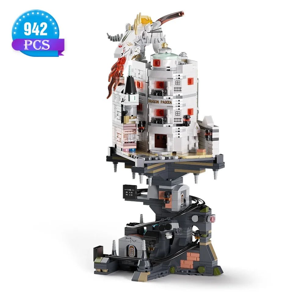 Wizard Tower Magic World Dragon MOC Building Bricks Set Blocks Toys, 1000pcs - Just Closeouts Canada Inc.X004DSAE61
