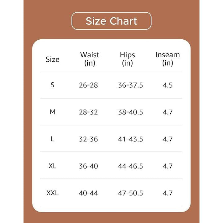 Women's Anti Chafing Boxer Briefs Cotton Boyshorts Workout Underwear Under Dresses Shorts 3-Pack L - Just Closeouts Canada Inc.X0042GGW9H