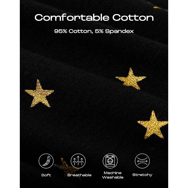 Women's Anti Chafing Boxer Briefs Cotton Boyshorts Workout Underwear Under Dresses Shorts 3-Pack L - Just Closeouts Canada Inc.X0042GGW9H