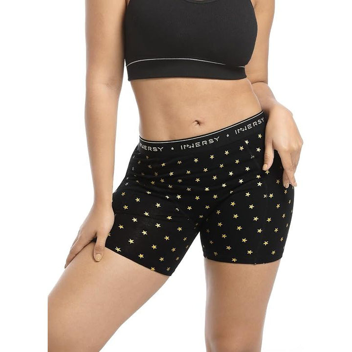 Women's Anti Chafing Boxer Briefs Cotton Boyshorts Workout Underwear Under Dresses Shorts 3-Pack L - Just Closeouts Canada Inc.X0042GGW9H