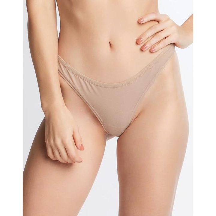 Women's Breathable Cotton Thongs Basic G-Strings T-Back Underwear 5-Pack XL - Just Closeouts Canada Inc.X0033ZJZ5B