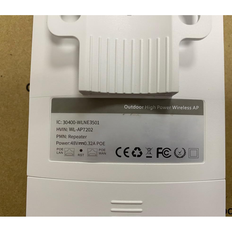 WONLINK Outdoor WiFi Extender Long Range WiFi Booster/WiFi Range Extender Outdoor Access Point with POE Powered, Dual Band 5G 2.4G 1200Mbps Outdoor WiFi Repeater with Gigabit Port, IP66 Weatherproof - Just Closeouts Canada Inc.
