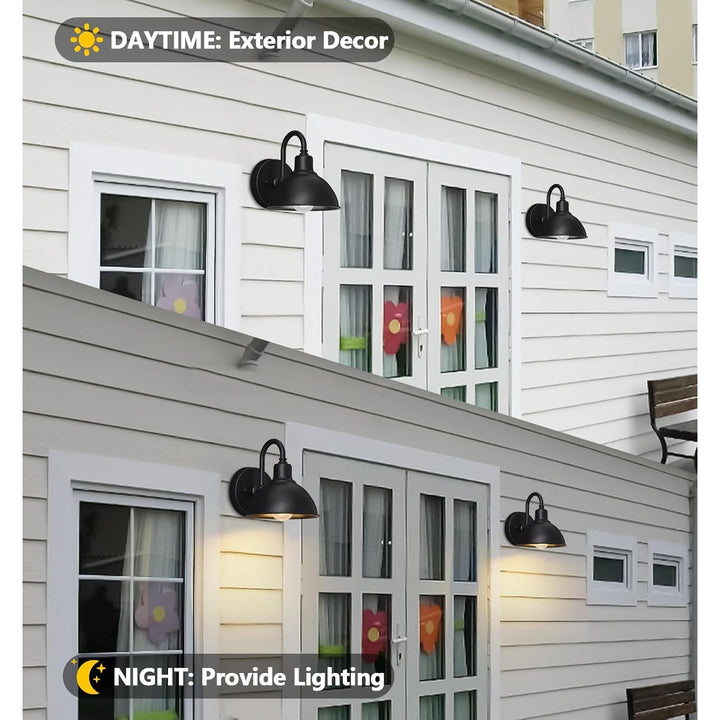 Ytzlvw Outdoor Goose Valley - Style barn Lamps, Small and Delicate Classic Porch Farmhouse Lamps, Used for The Front Door of The Terrace Garage. 6.4 "Caliber - Just Closeouts Canada Inc.