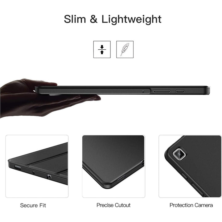 ZtotopCases for 2024/2022/2020 Samsung Galaxy Tab S6 Lite 10.4" Case with Pen Holder,Auto Wake/Sleep,Suitable for Model SM - P625/P620/P619/P615, Black - Just Closeouts Canada Inc.